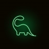 Неоновая вывеска Neon Boutique "Динозавр"