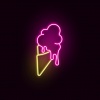Неоновая вывеска Neon Boutique "Мороженое"