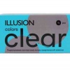 ILLUSION COLORS CLEAR  - прозрачные контактные линзы для глаз с квартальным сроком замены.