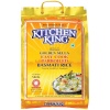 Золотистый пропаренный рис басмати "Kitchen King"