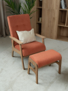 Комплект мебели кресло и пуф CHILL для отдыха