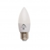Светодиодная лампа Е27 C37  8W 450-480LM 3000K(теплый свет)/4000К(холодный свет)